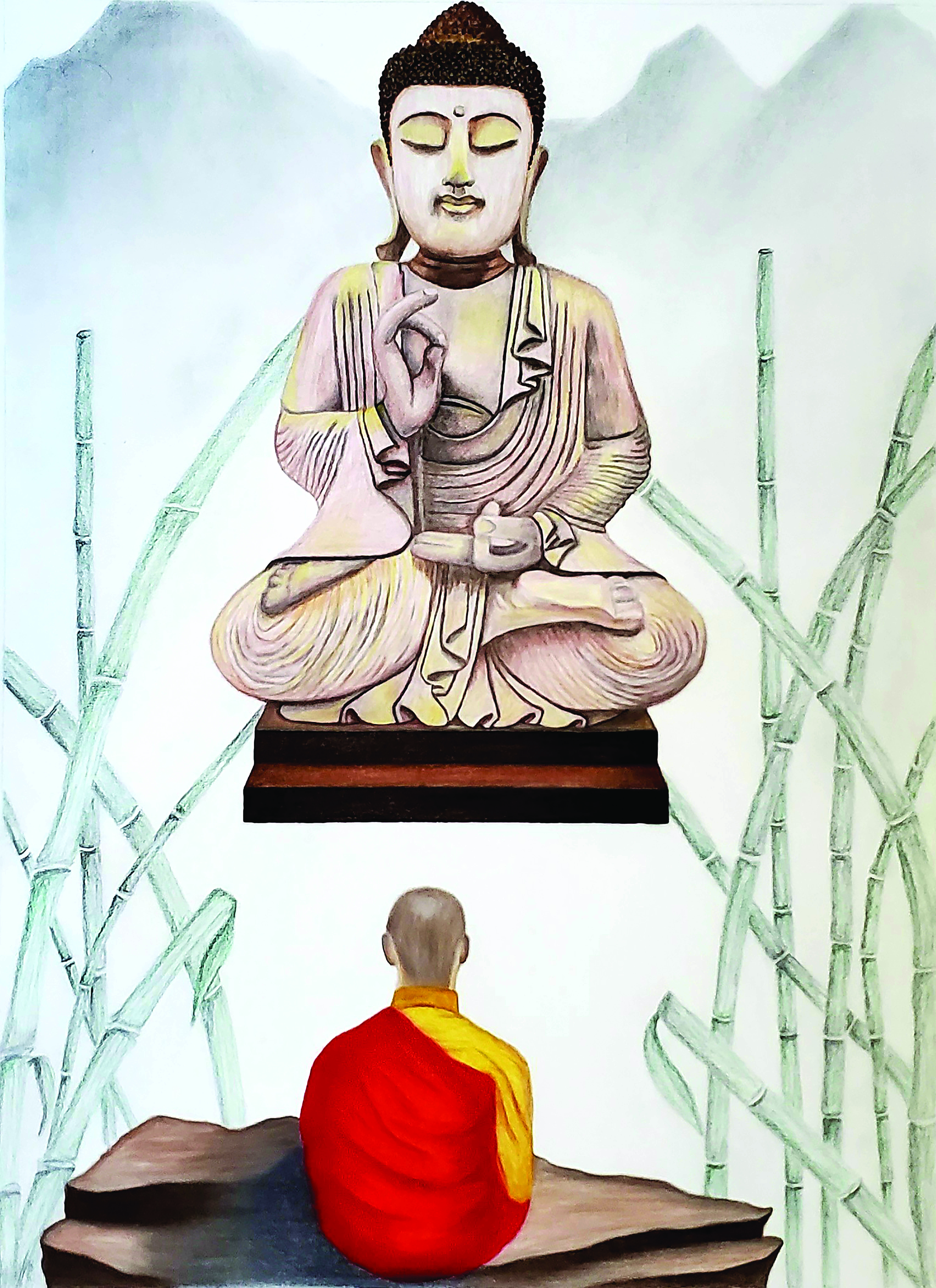 Original Colored Pencil Artwork
