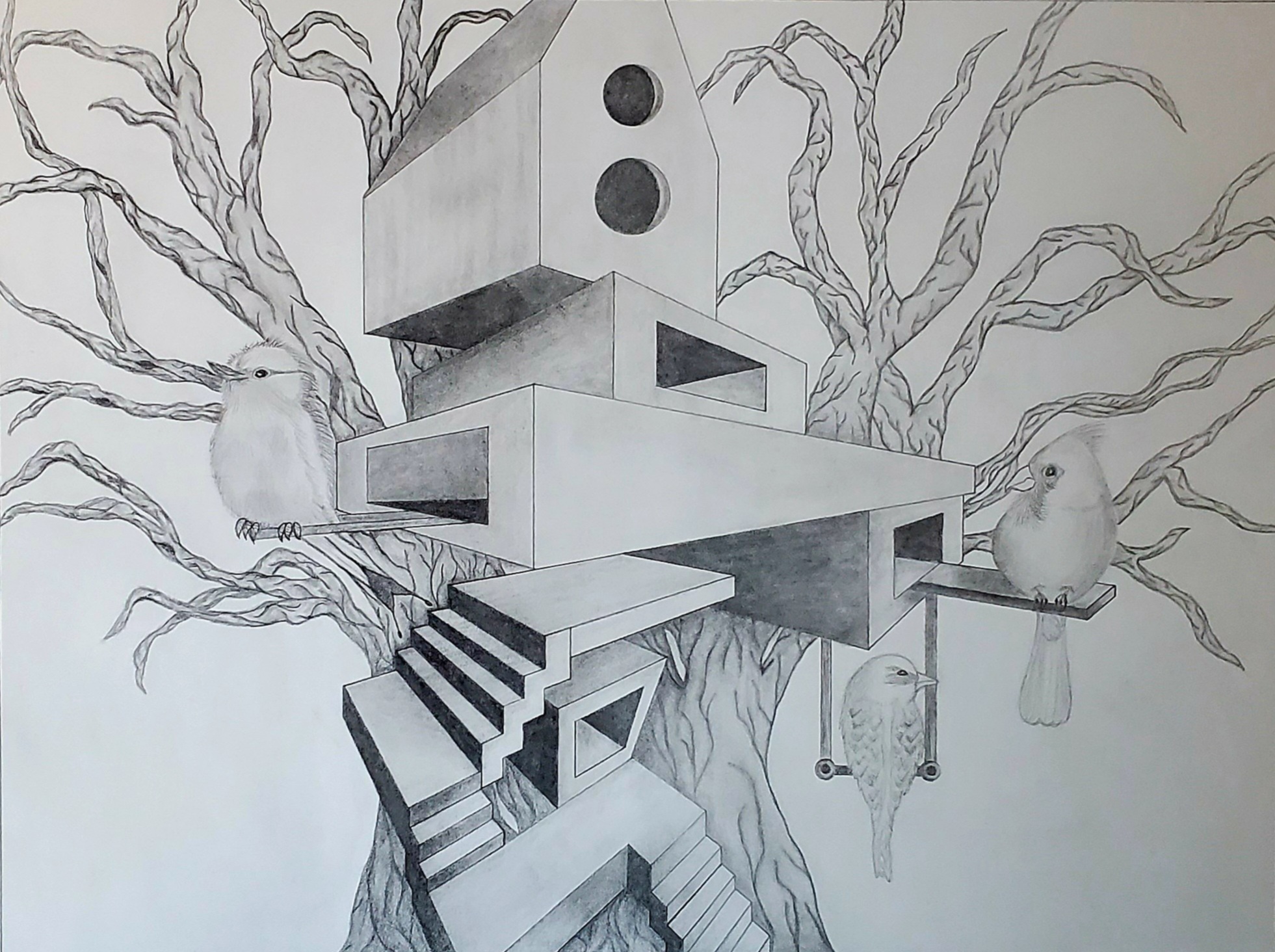 Graphite Portrait Example